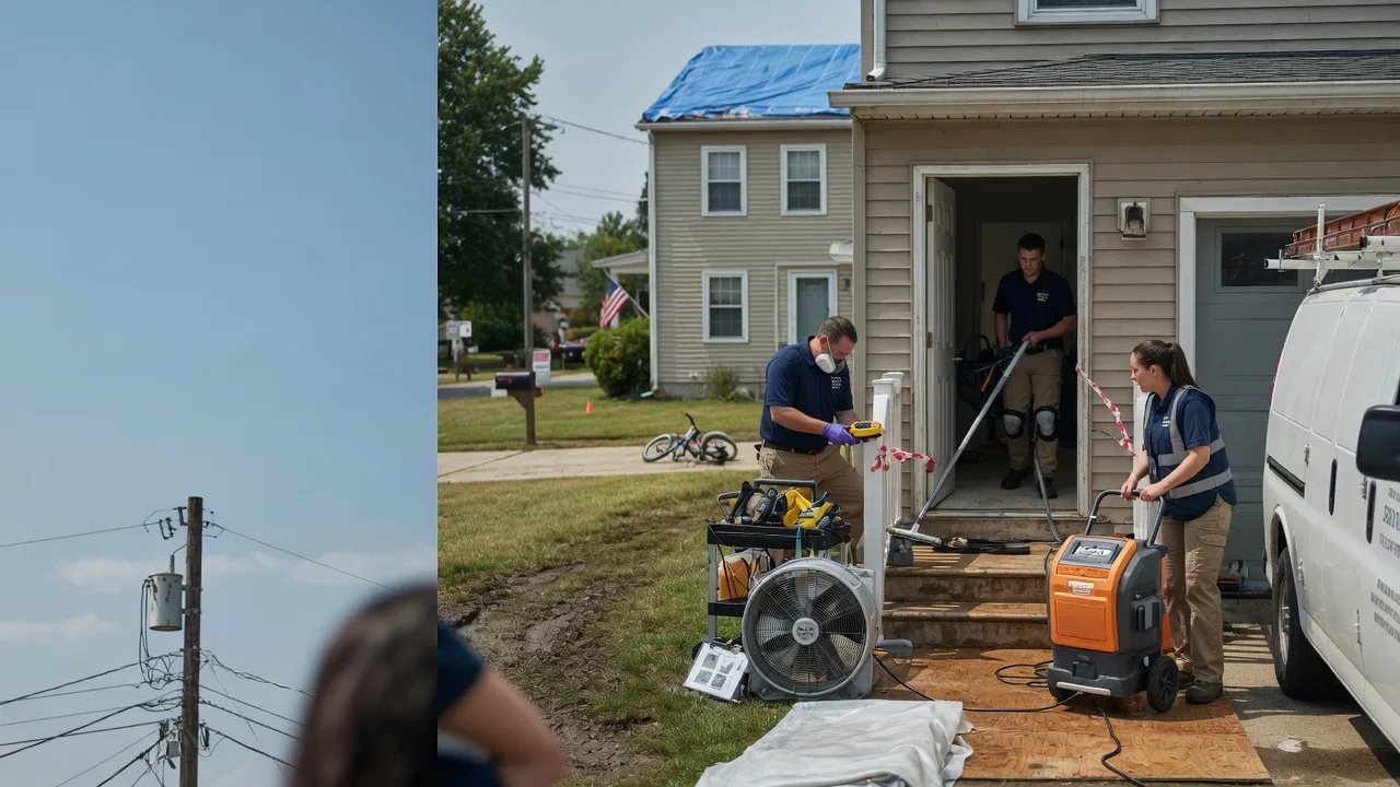 Water Damage Repair in Romulus, MI near me